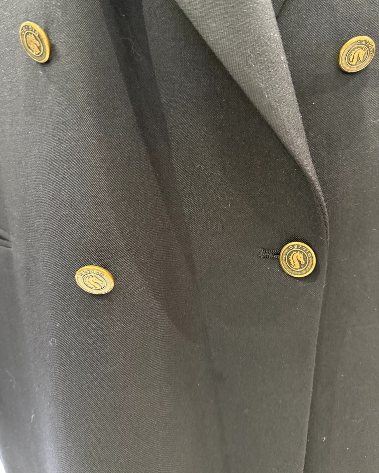 Vintage Pierre Cardin Navy Blazer