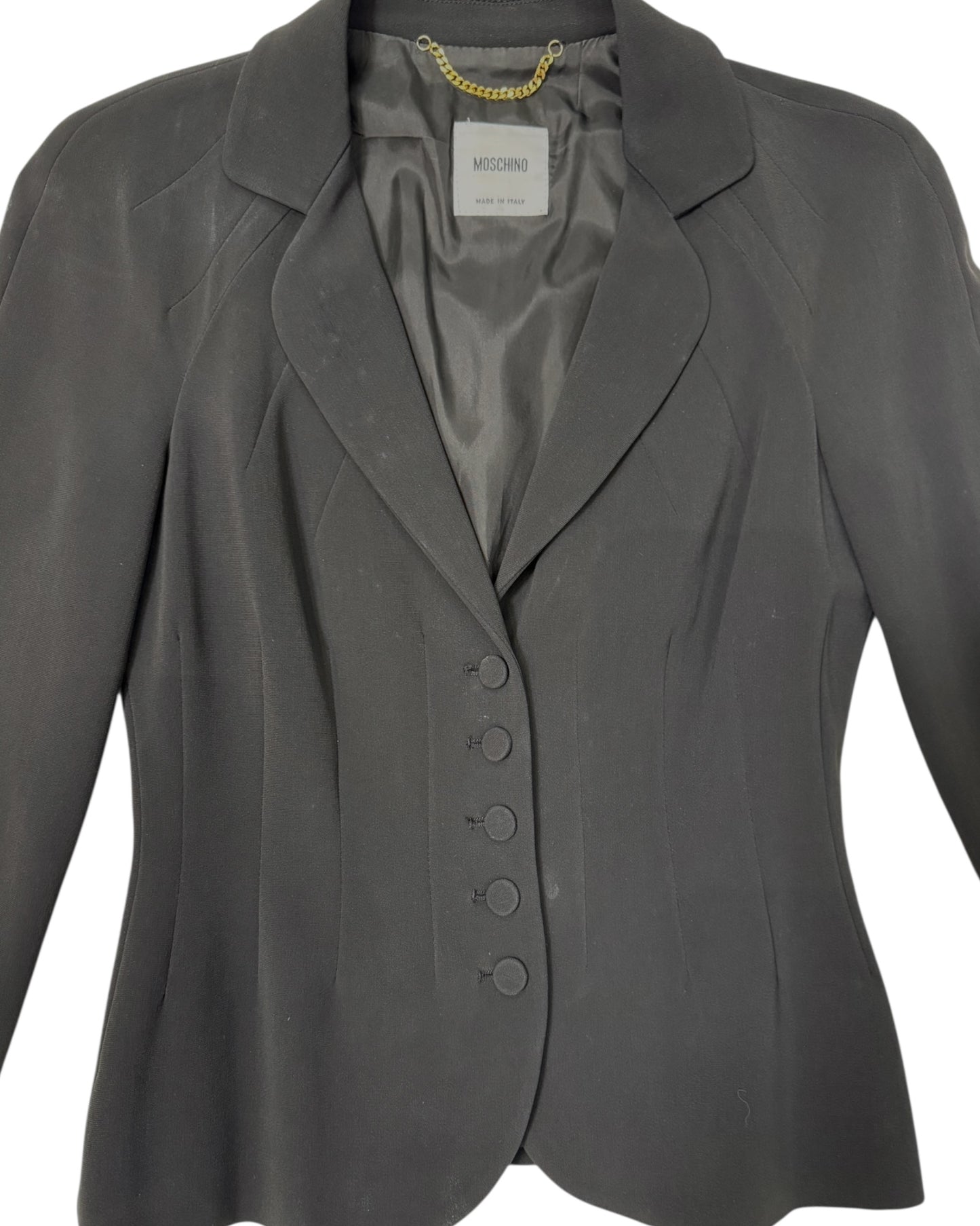 Vintage Moschino Black Blazer