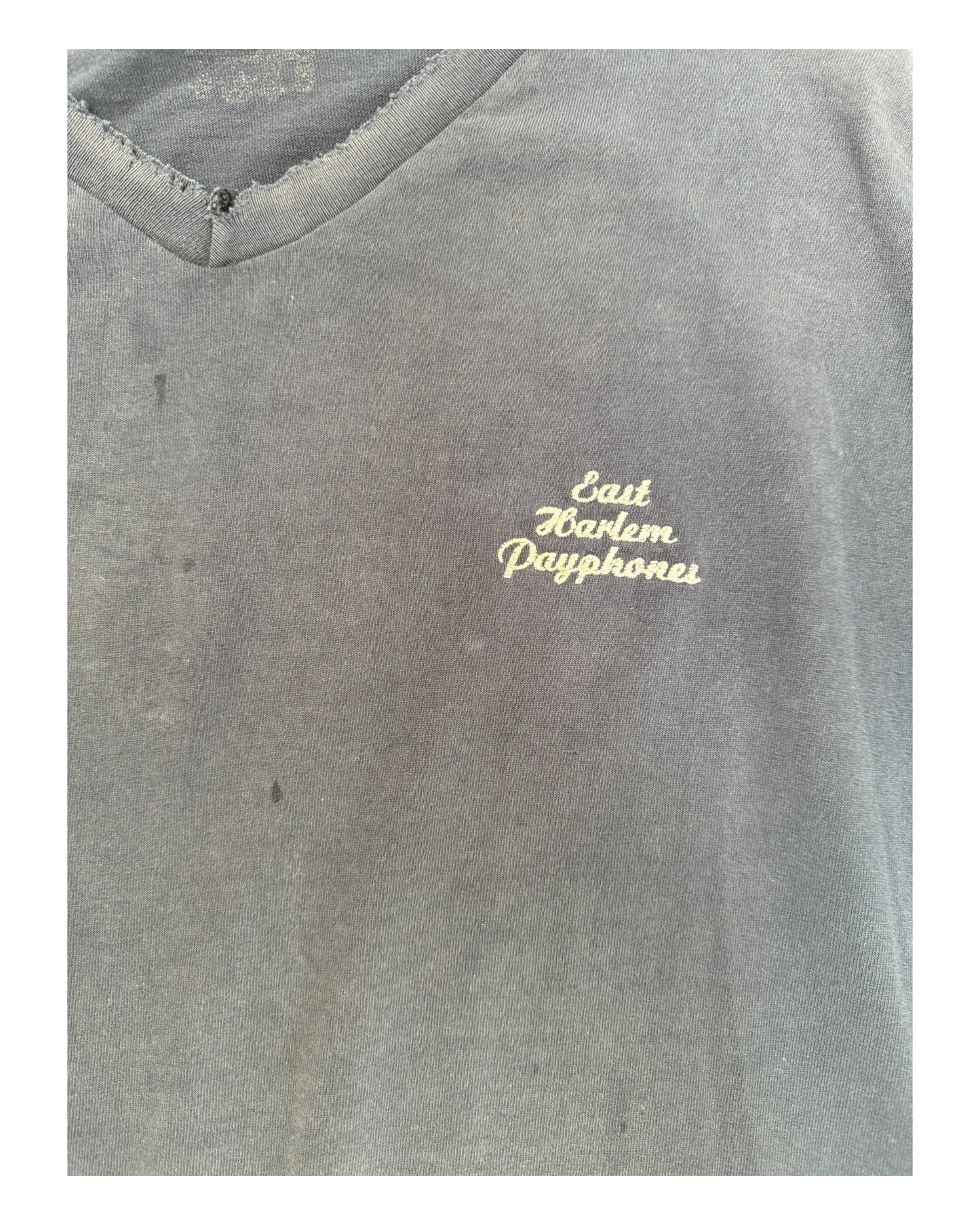 Vintage "East Harlem Payphones" Navy Tee