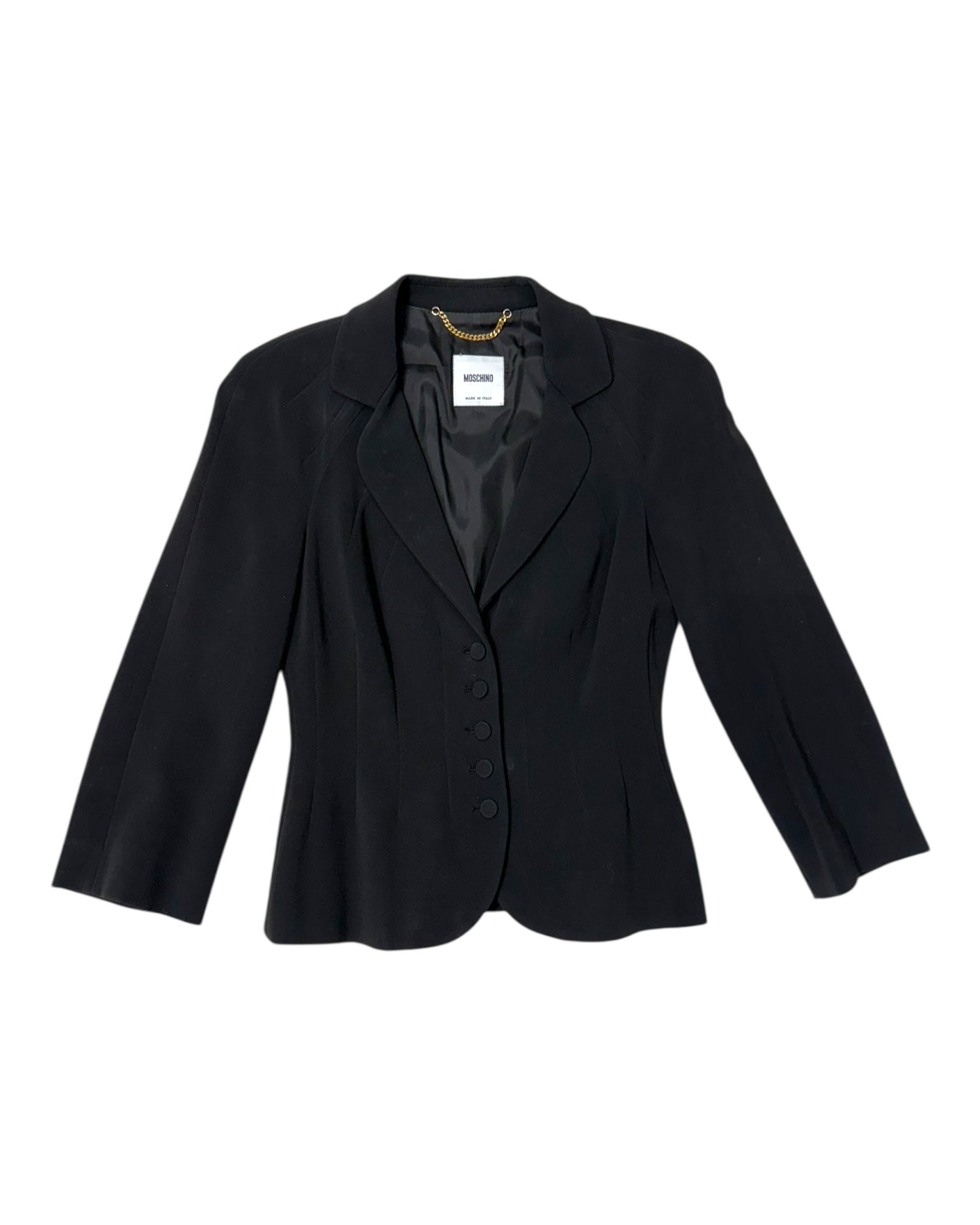 Vintage Moschino Black Blazer
