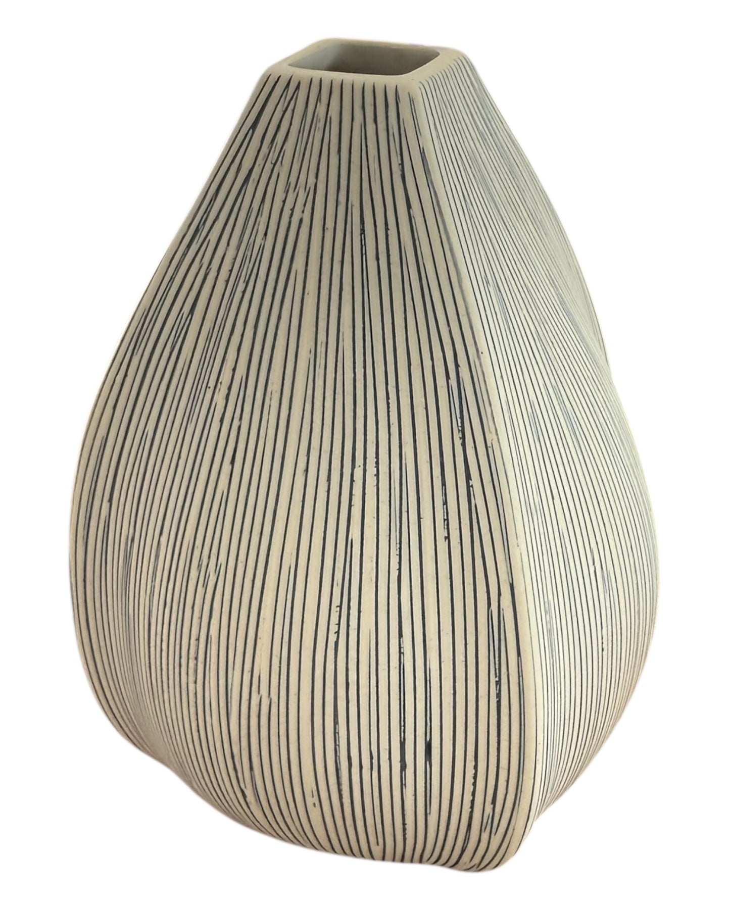 Pre-Loved Blue and White Porcelain Vase
