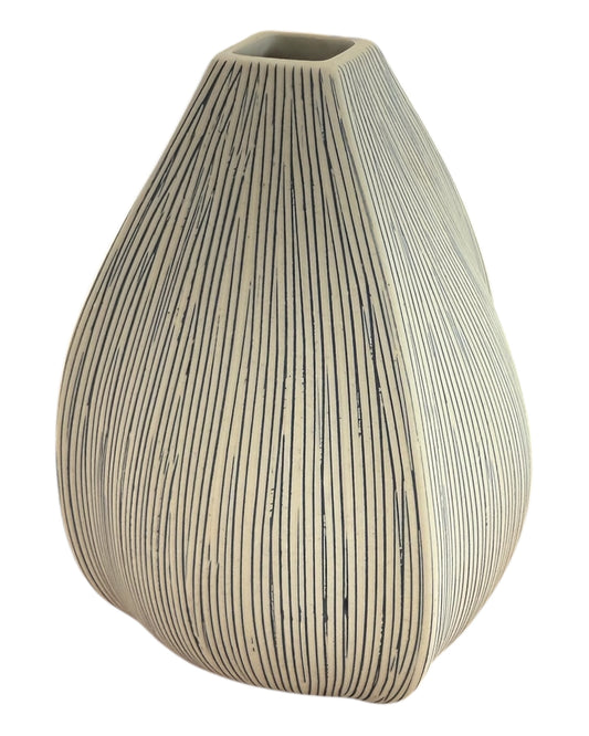 Pre-Loved Blue and White Porcelain Vase