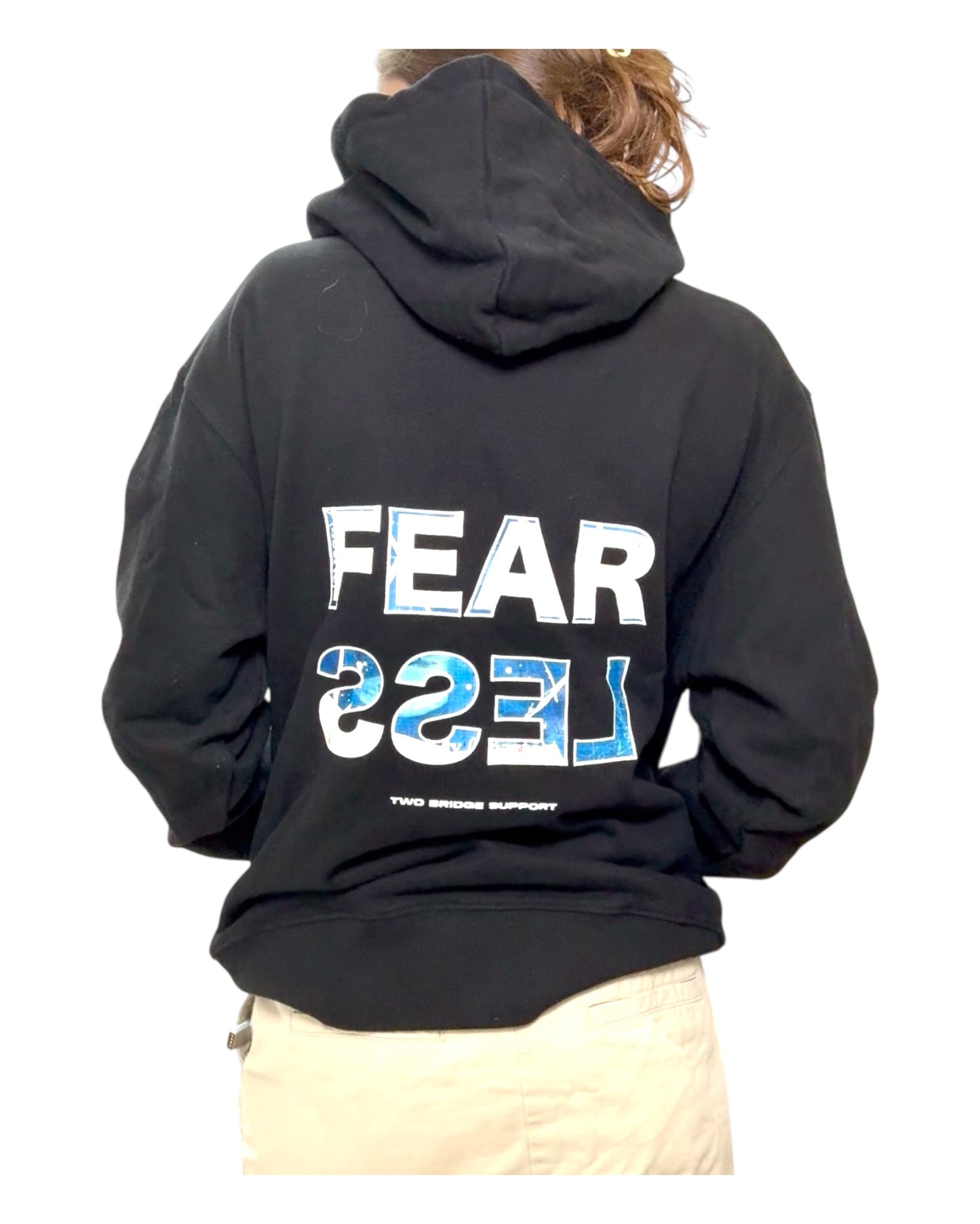 Pre-Loved KROST Two Bridge "Fear Less" Hoodie