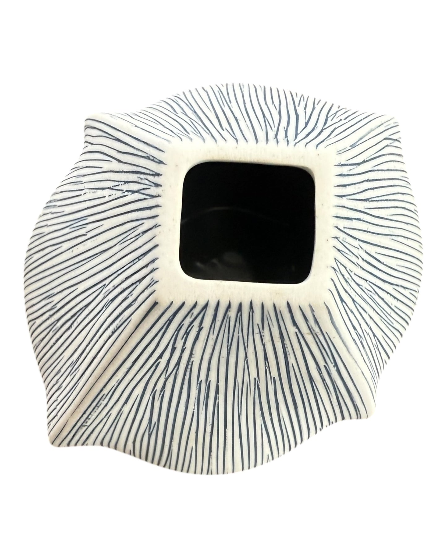 Pre-Loved Blue and White Porcelain Vase