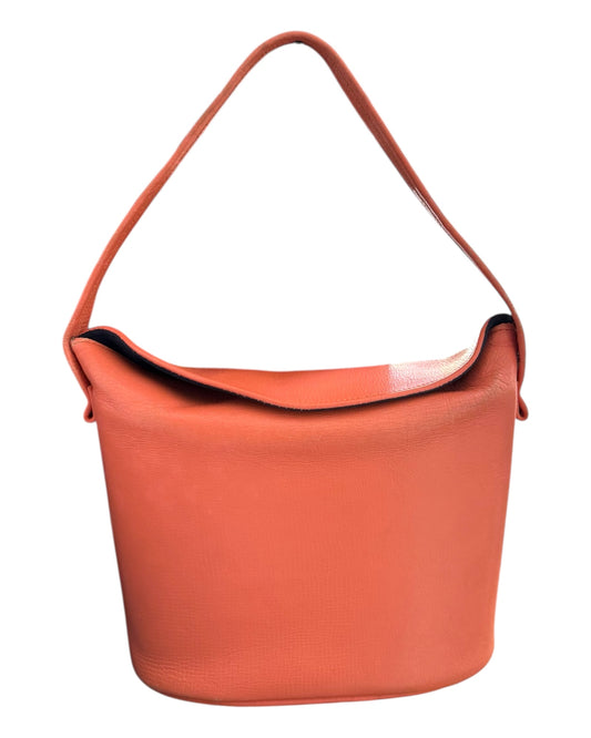 Vintage 1950s Foldover Bucket Bag