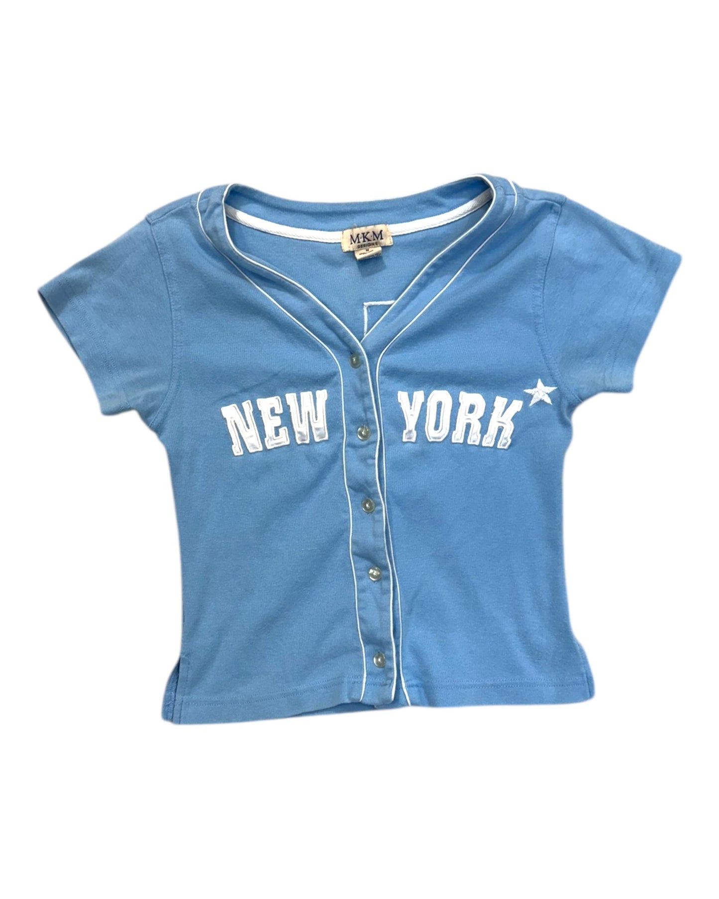 Vintage "New York" Crop Top