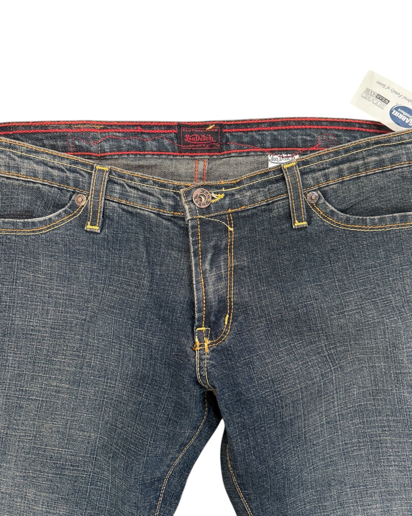Vintage Von Dutch Low-Rise Jeans