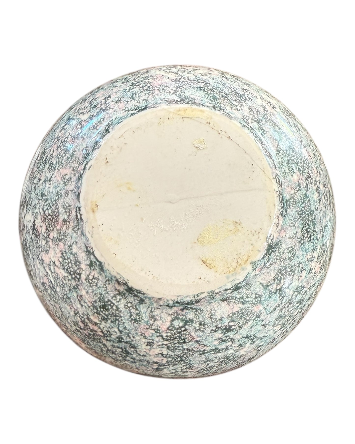 Vintage 1980s Speckled Urn