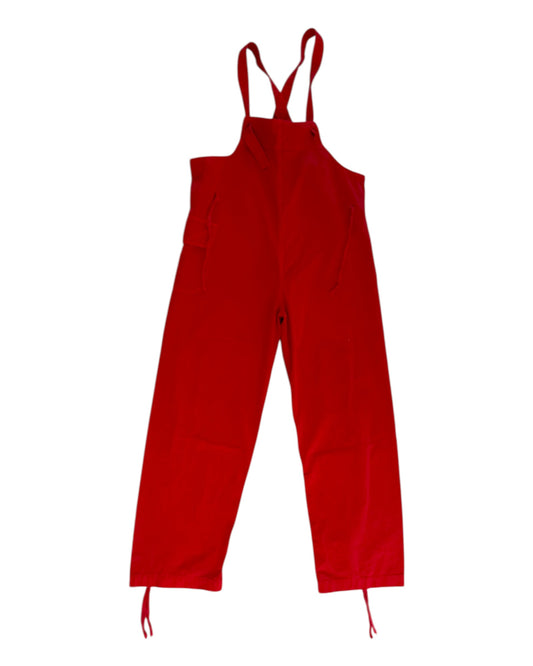 Vintage Red Overalls