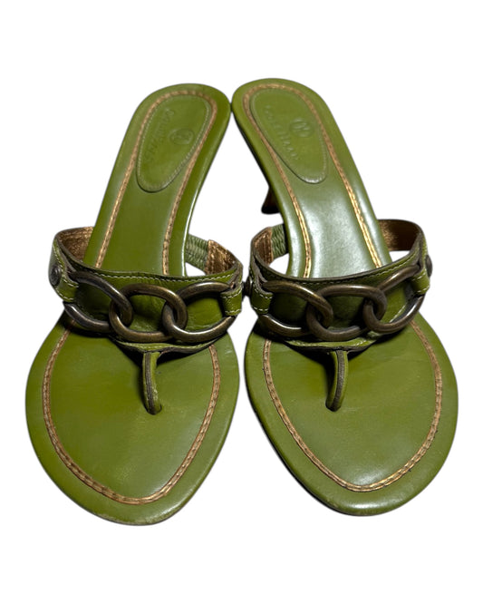 Vintage Cole Hann Green Sandals
