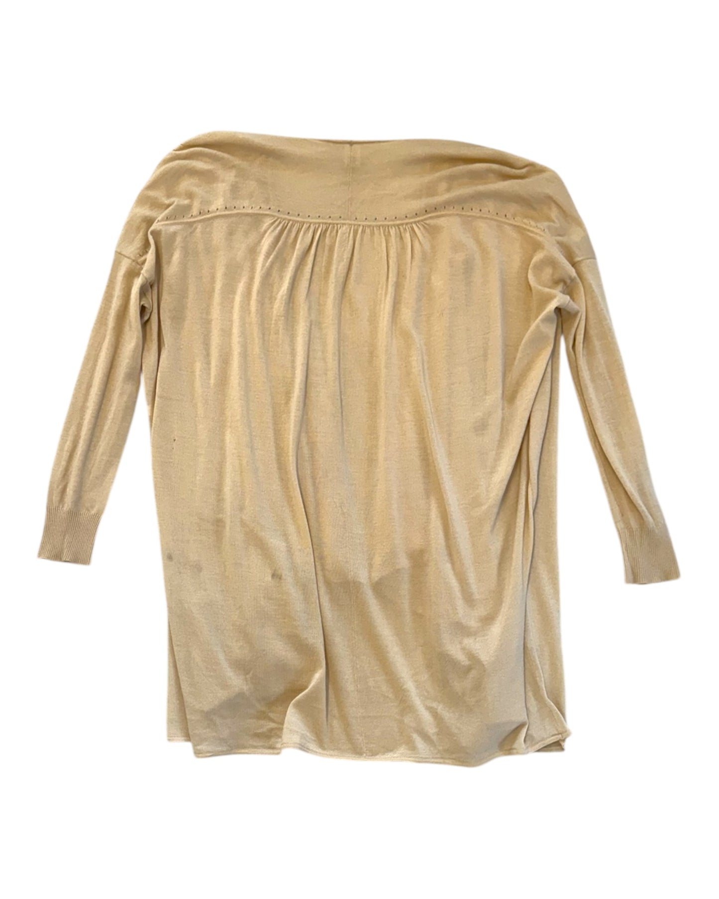 Vintage Diane Von Furstenberg Light Wool Cardigan Sweater