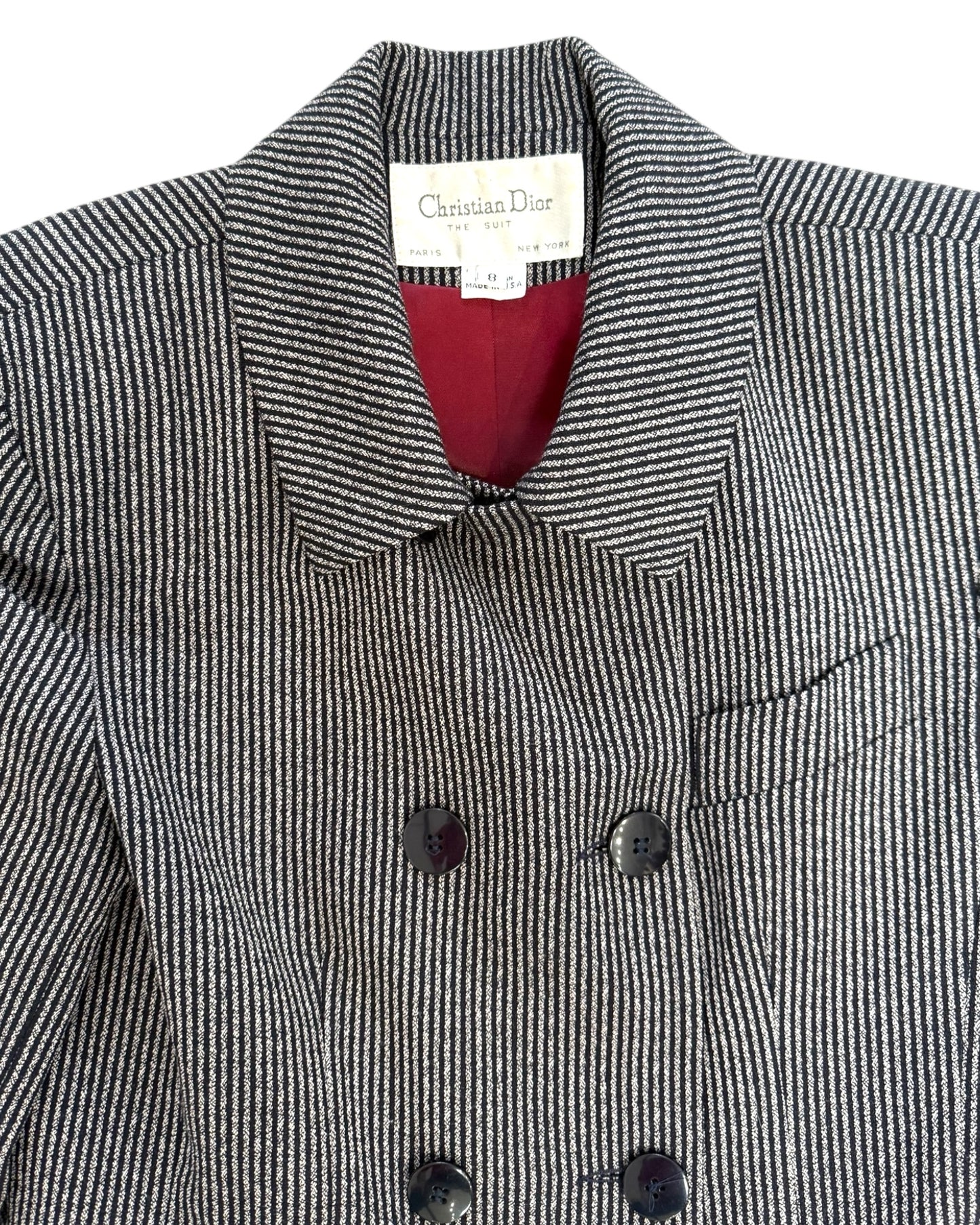 Vintage Christian Dior Skirt Suit