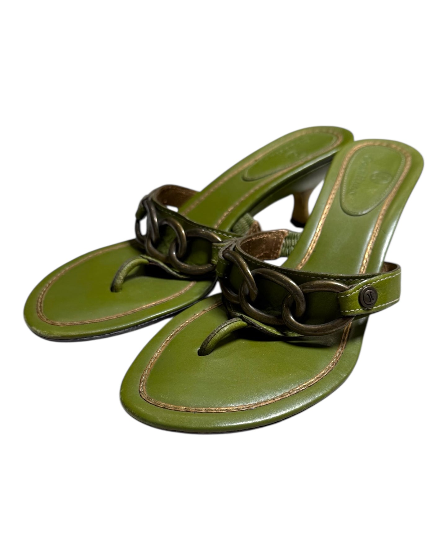 Vintage Cole Hann Green Sandals
