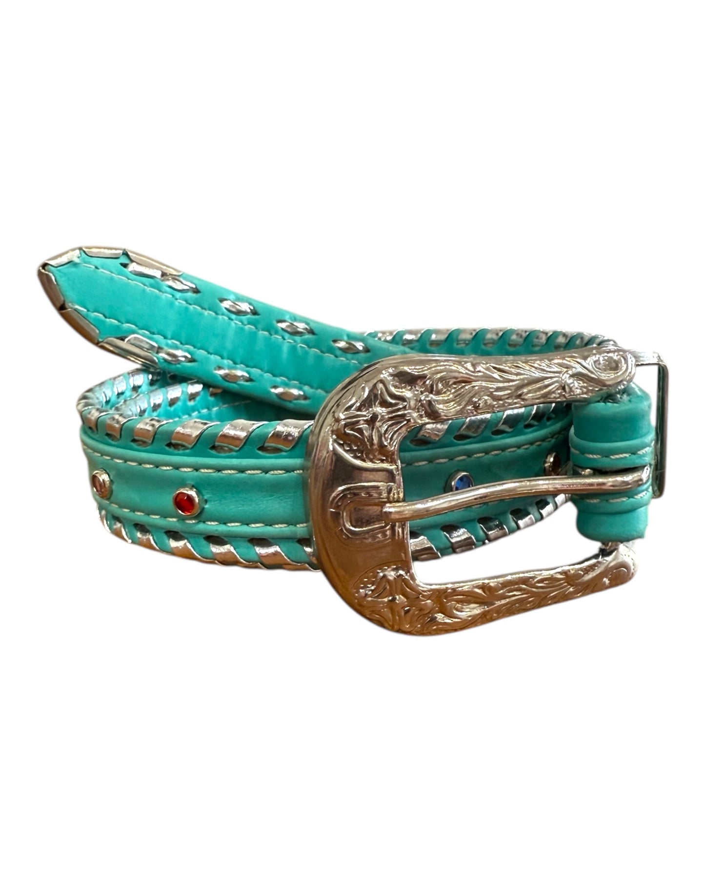 Vintage Turquoise Western Belt