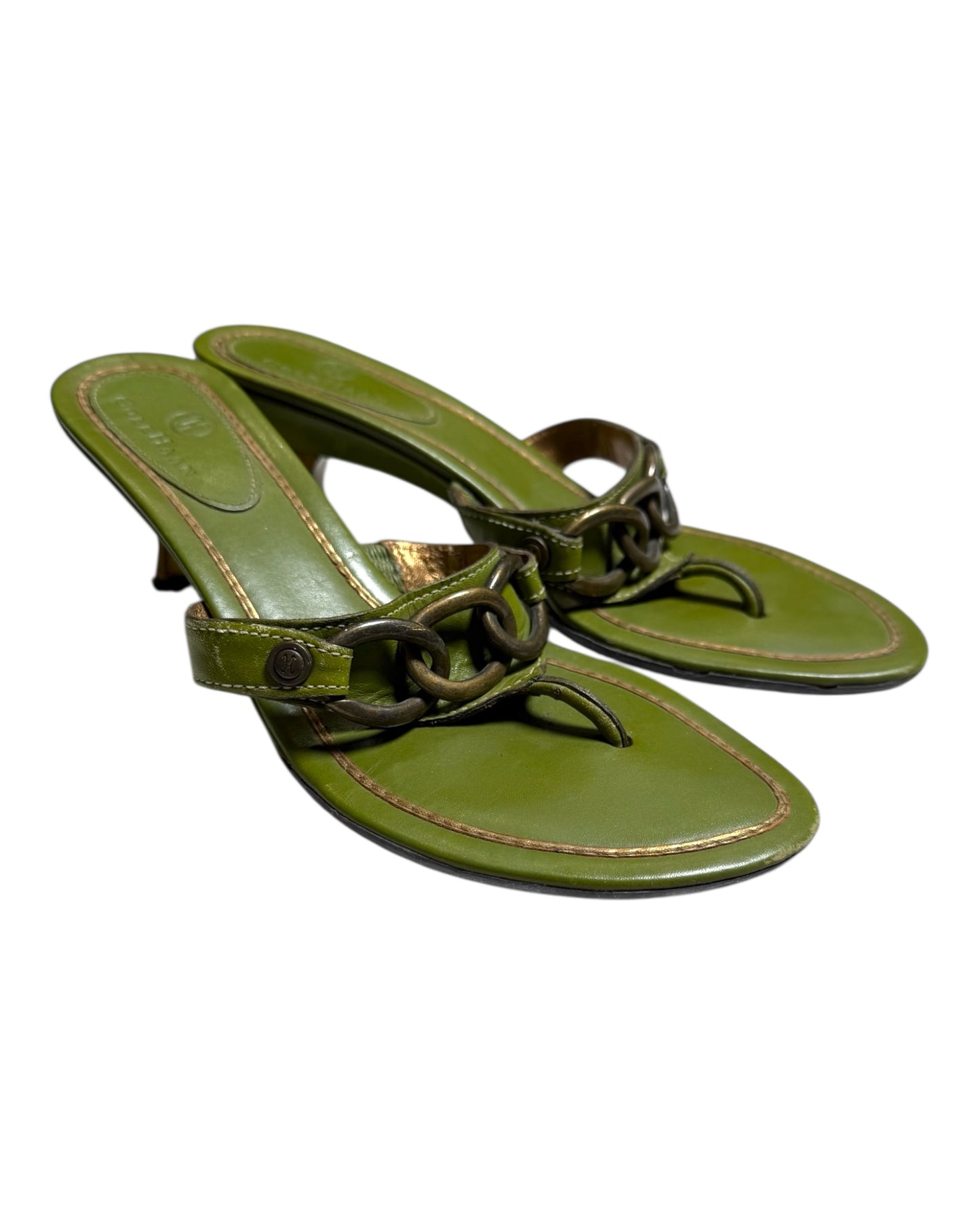 Vintage Cole Hann Green Sandals
