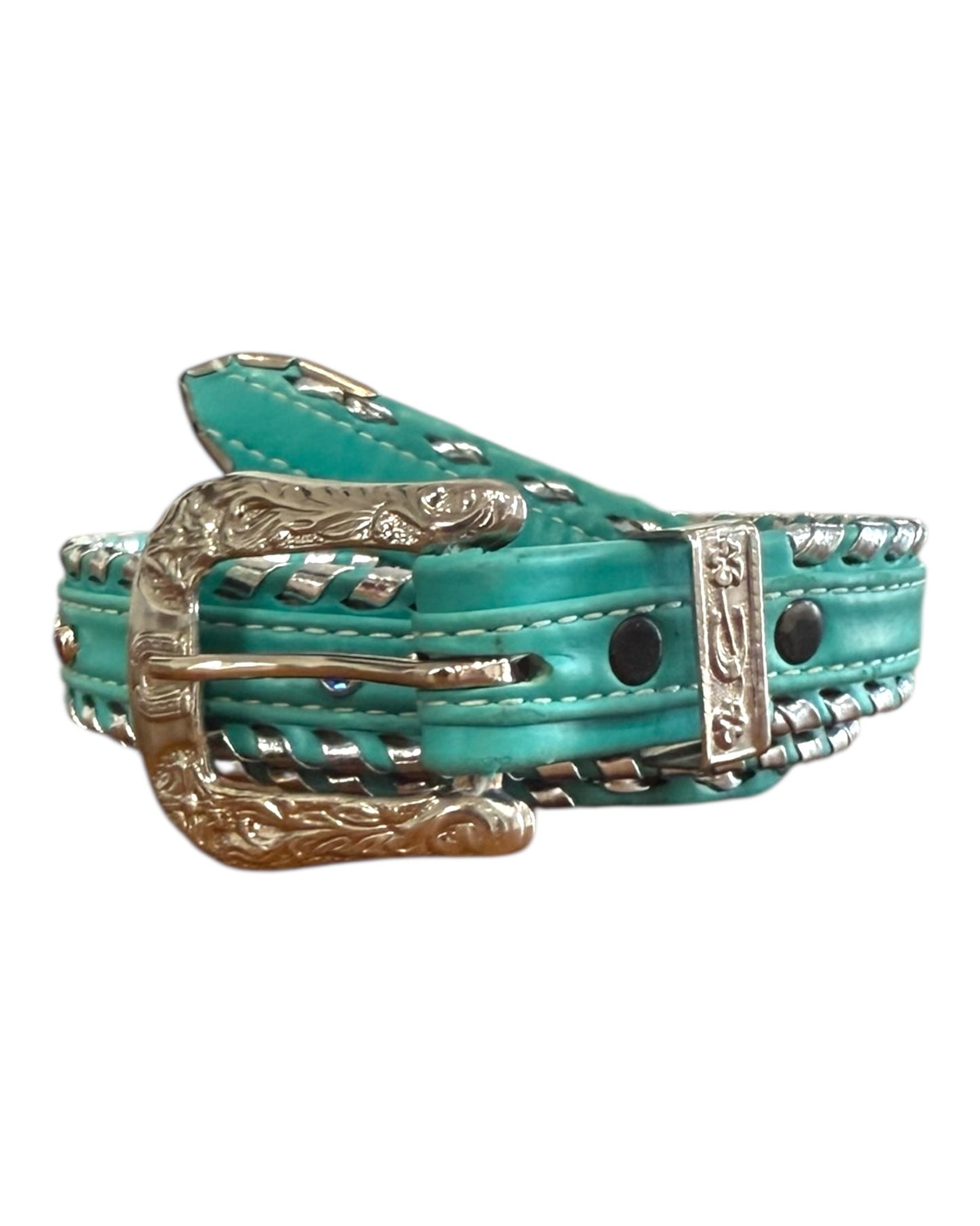 Vintage Turquoise Western Belt