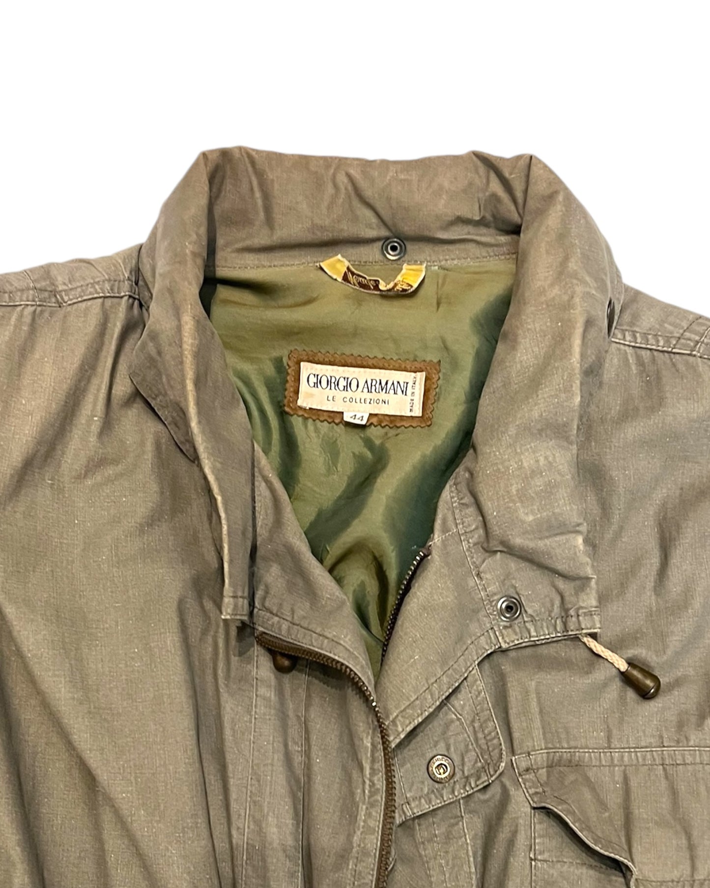 Vintage Giorgio Armani Tan Light Jacket