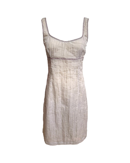 Vintage 2000 Roberto Cavalli Jeans Mauve Summer Dress
