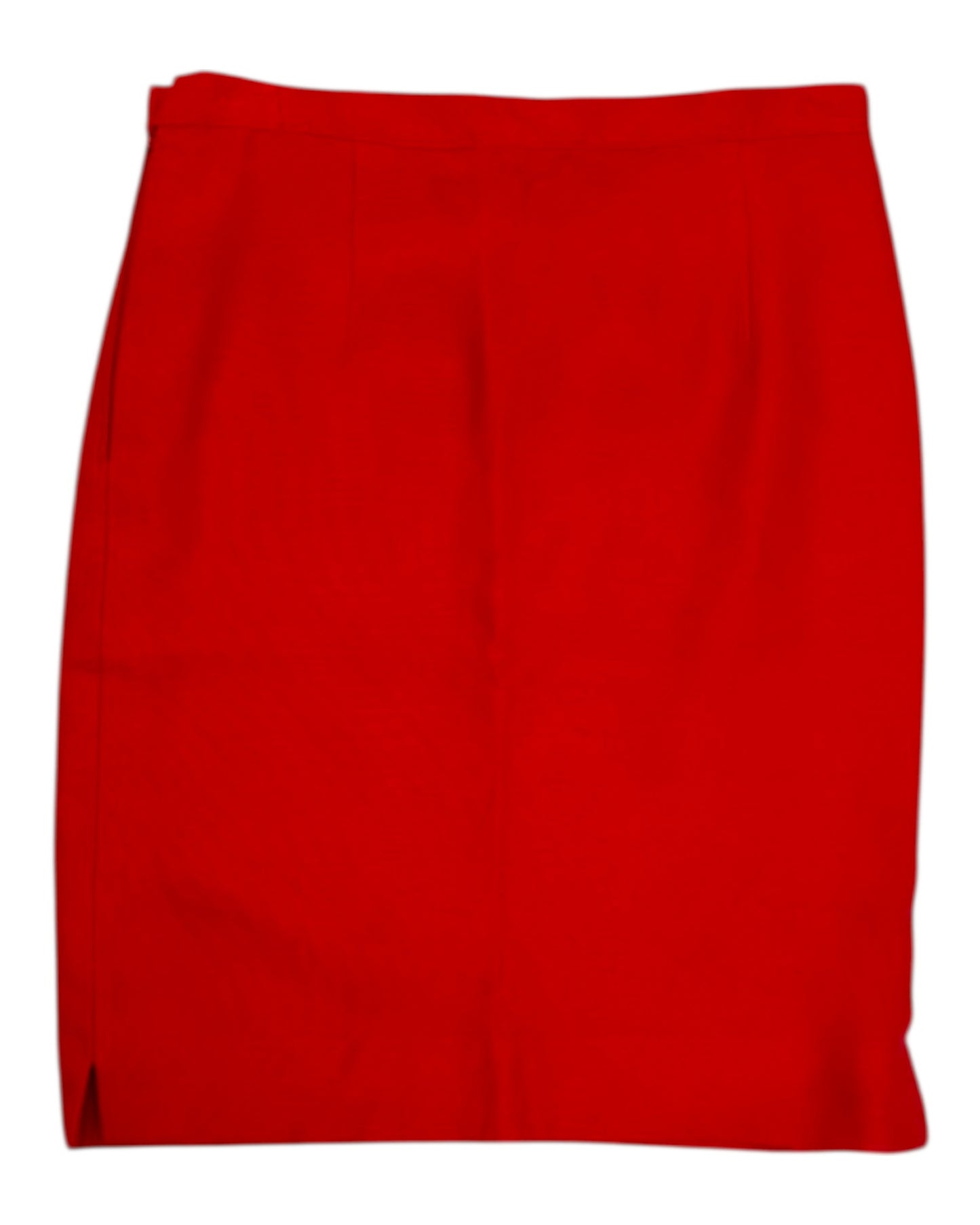 Vintage Valentino Red Knee-Length Skirt