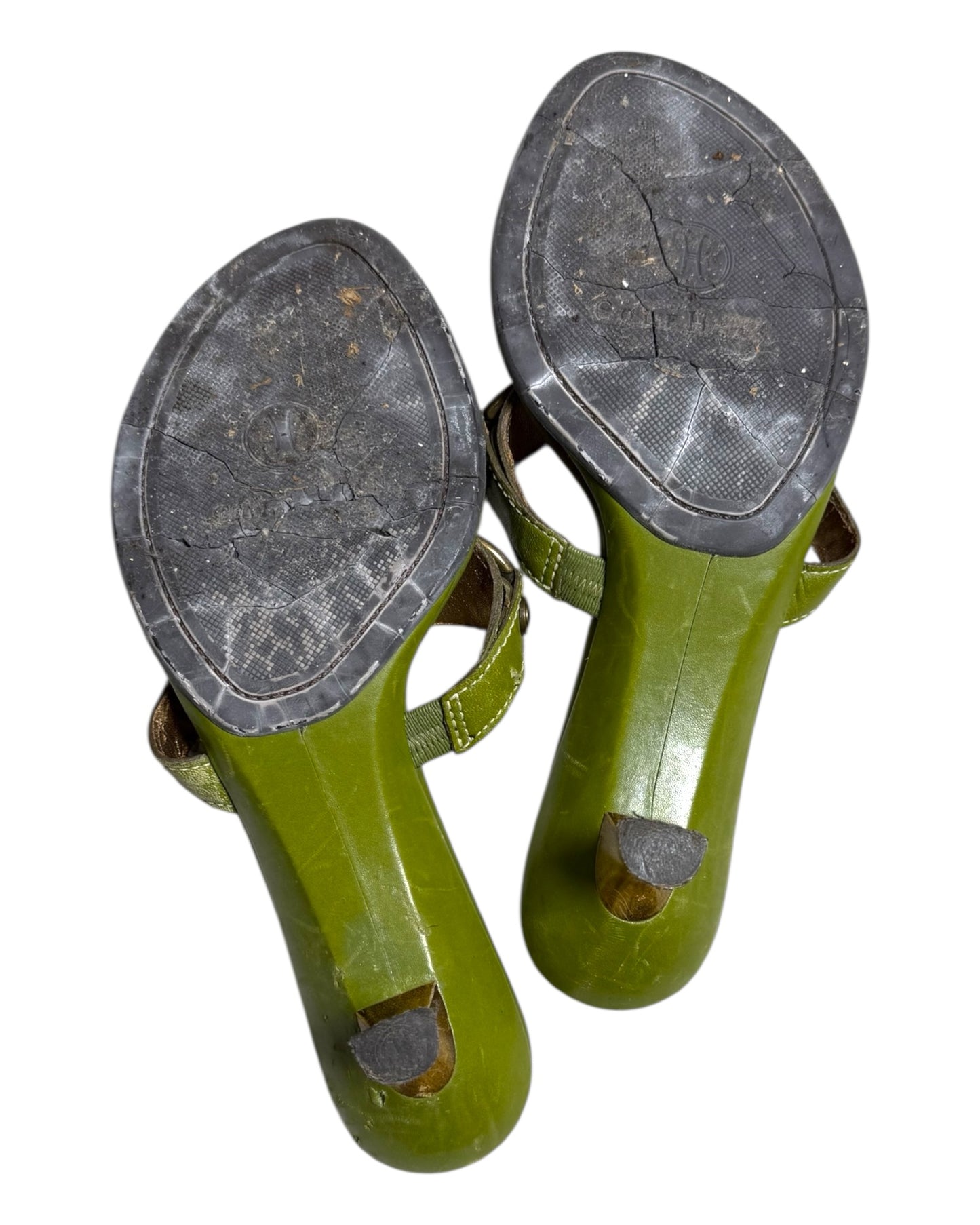 Vintage Cole Hann Green Sandals
