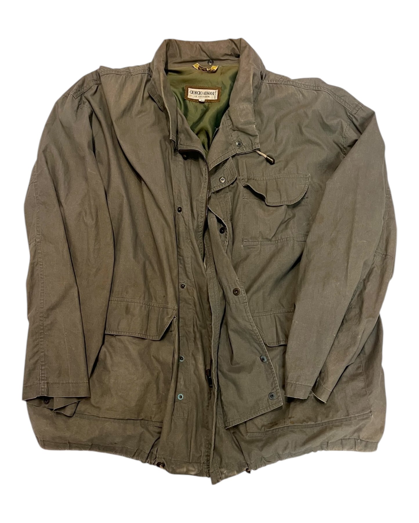 Vintage Giorgio Armani Tan Light Jacket