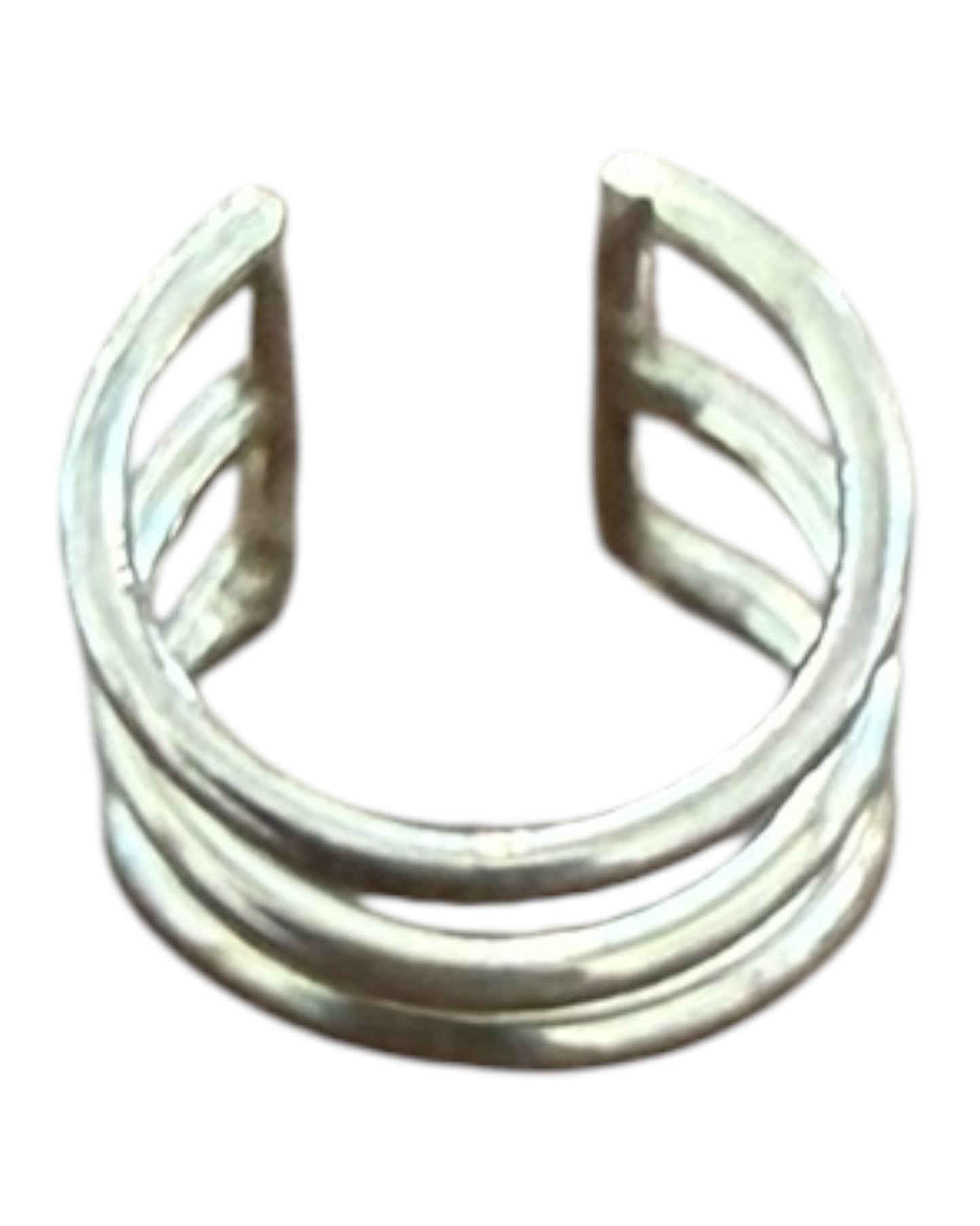 Pre-Loved Silver Ear Cuffs - all worn by Glenn Close in "Back in Action" 2025