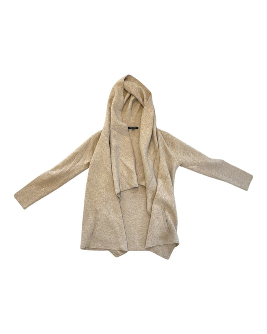 Pre-Loved Brooks Brothers Beige Cashmere Cardigan Sweater