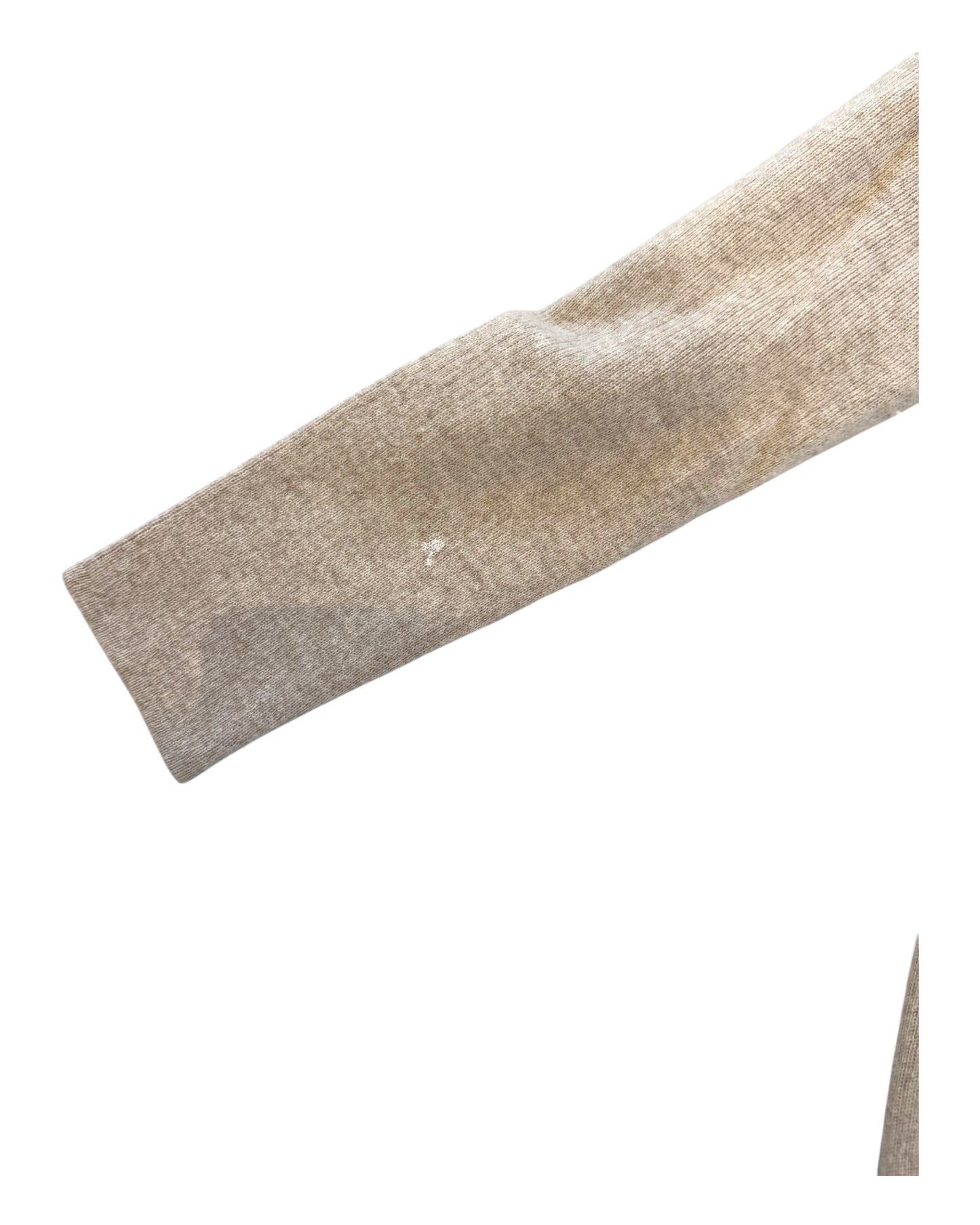 Pre-Loved Brooks Brothers Beige Cashmere Cardigan Sweater