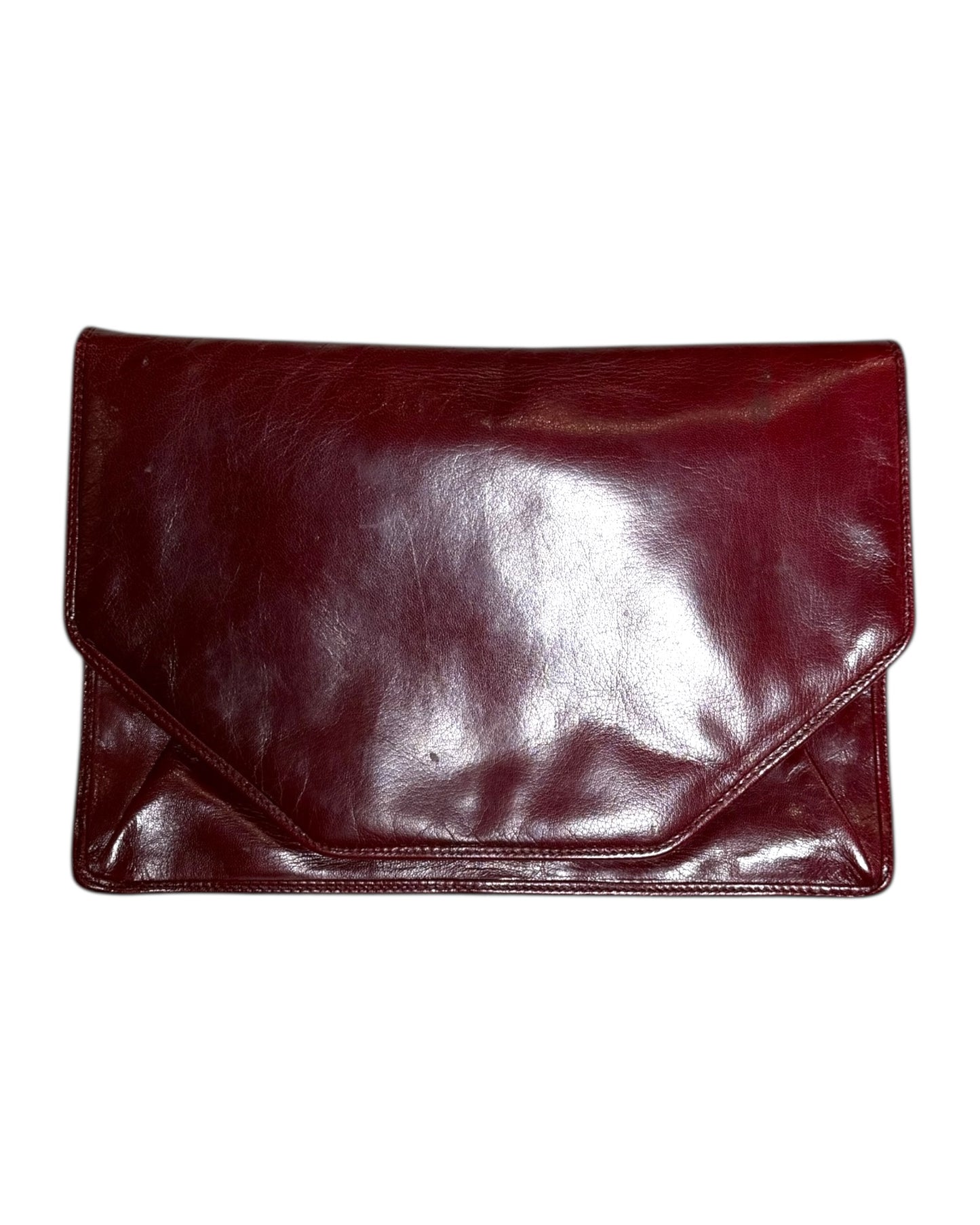 Vintage Bottega Veneta Leather Shoulder Bag or Clutch