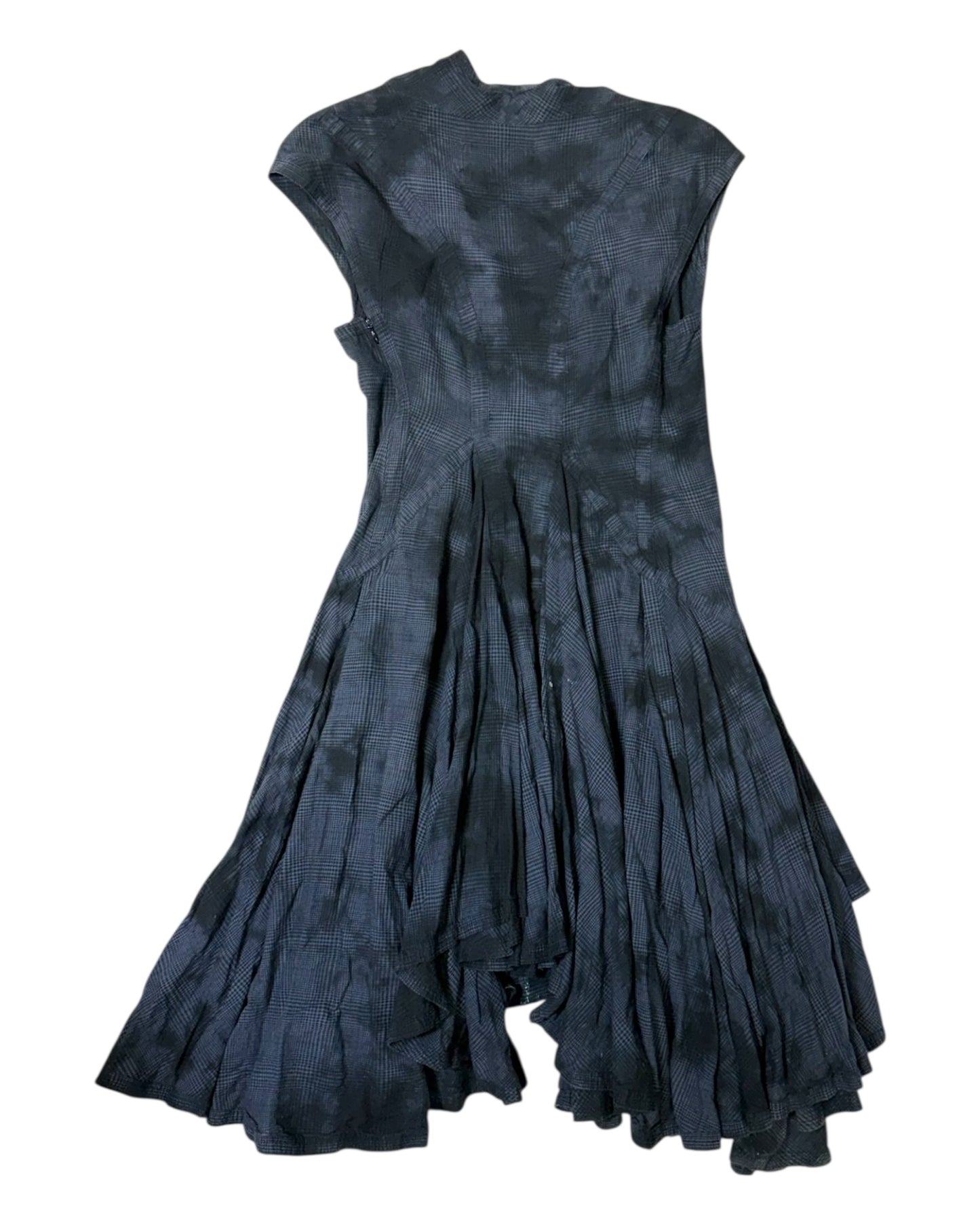 Pre-Loved All Saints Blue Asymmetrical Dress