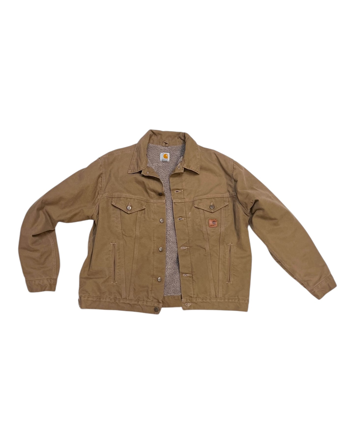 2013 Pre-Loved Carhartt Sherpa-Lined Jacket