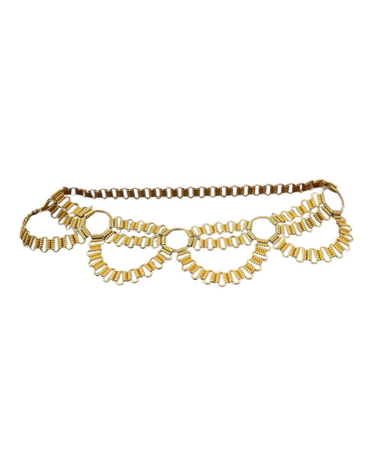 Vintage Golden Waist Belt