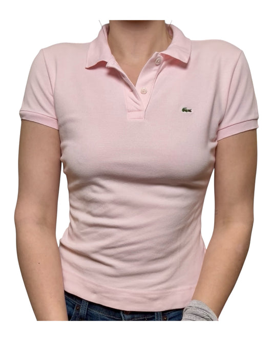 Vintage Lacoste Pink Polo Top