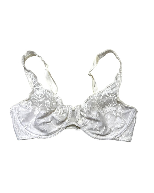 Vintage White Floral Bra
