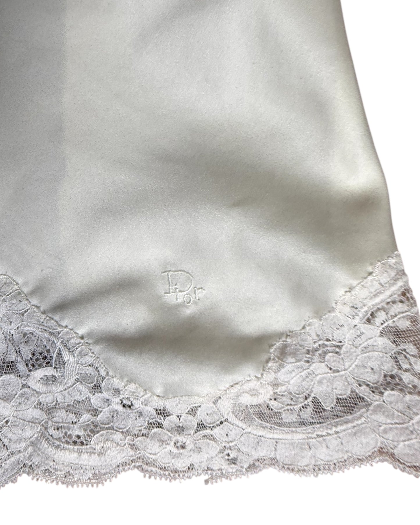 Vintage Christian Dior Lace Slip Tank