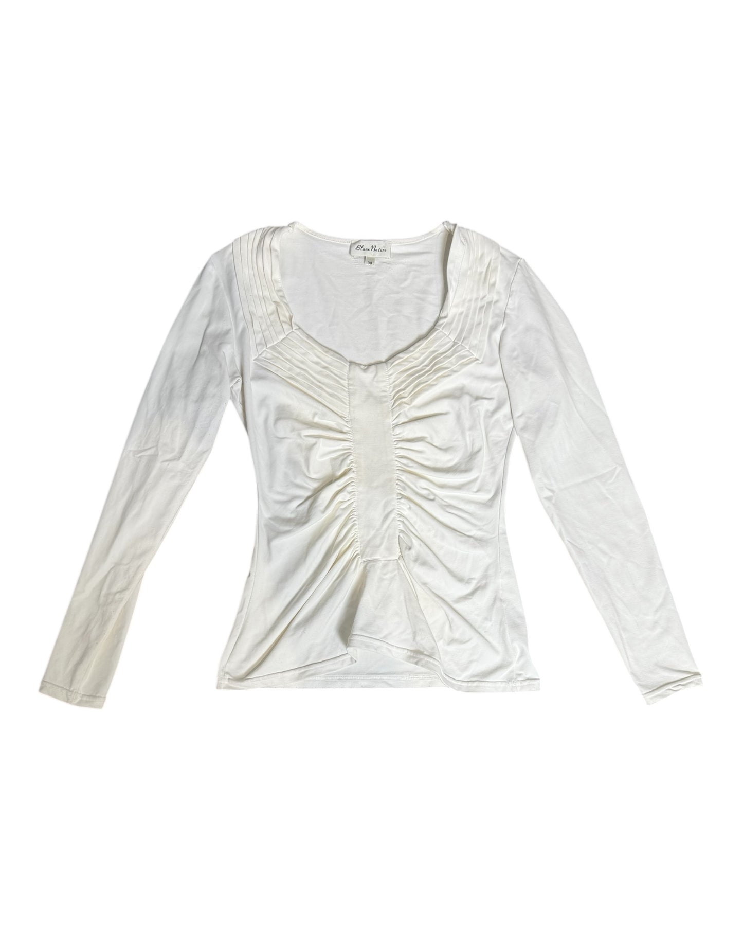 Pre-Loved Blanc Nature White Blouse