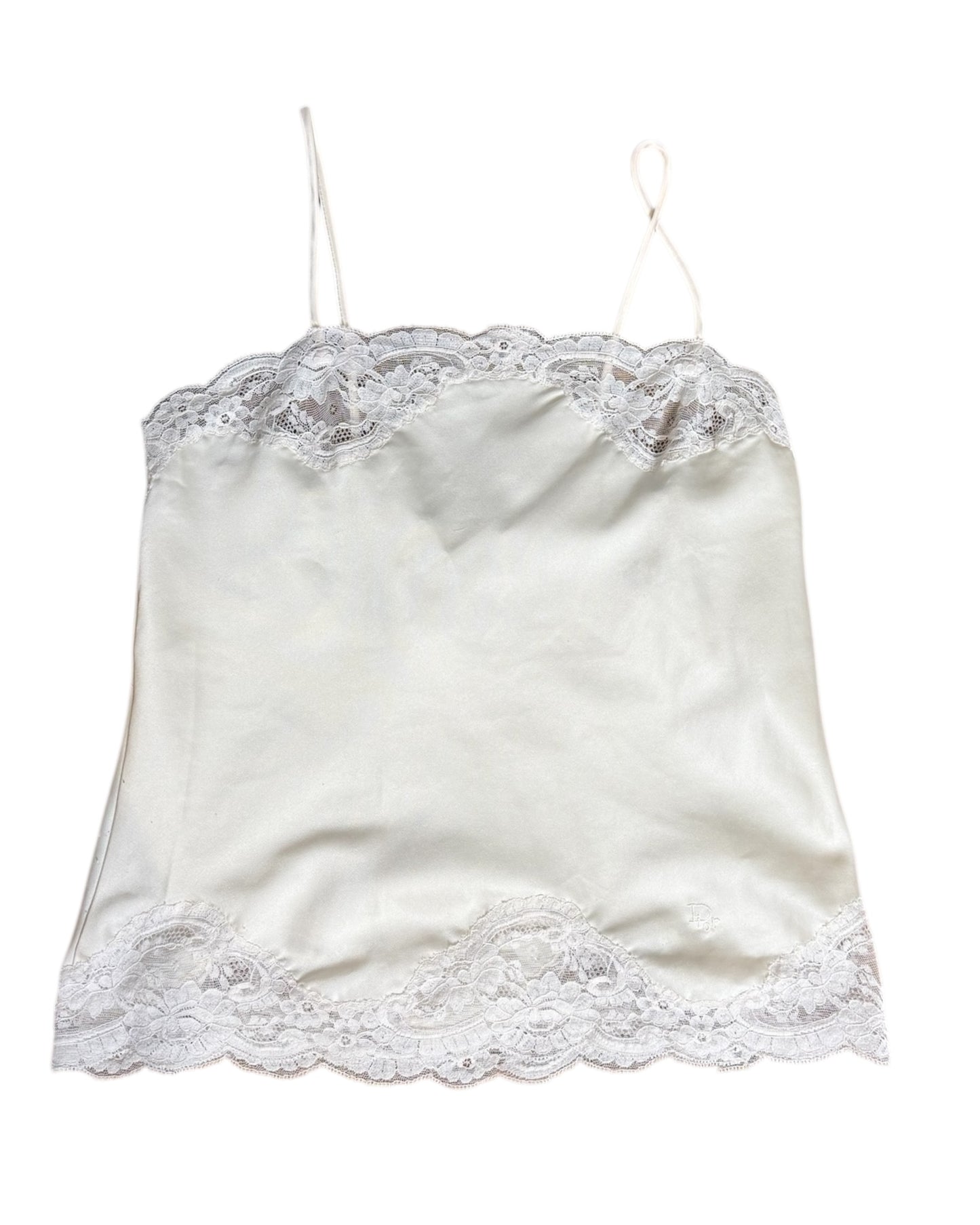 Vintage Christian Dior Lace Slip Tank