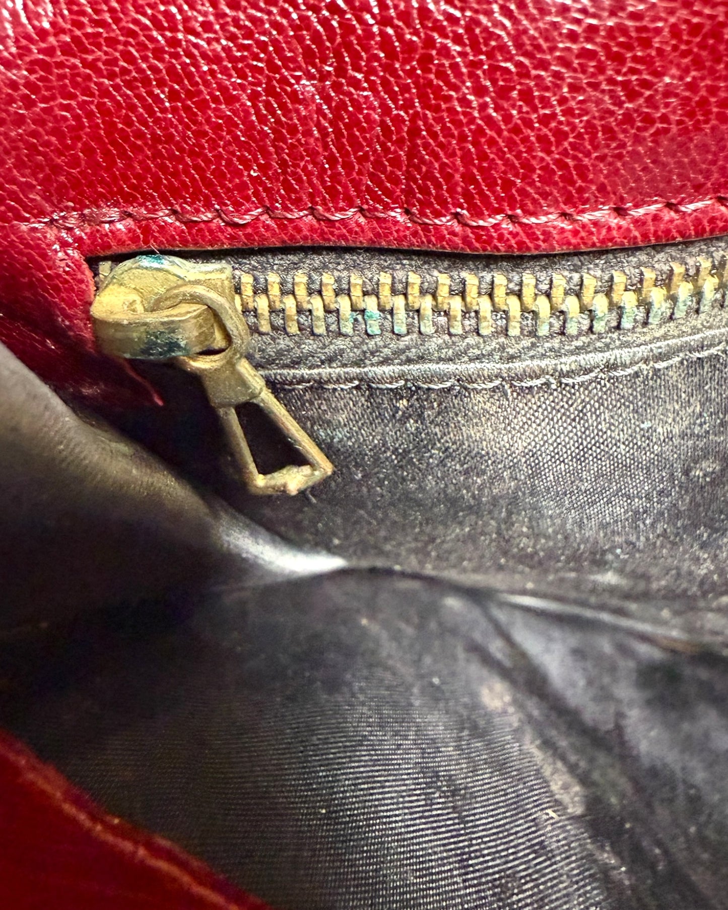 Vintage Bottega Veneta Leather Shoulder Bag or Clutch