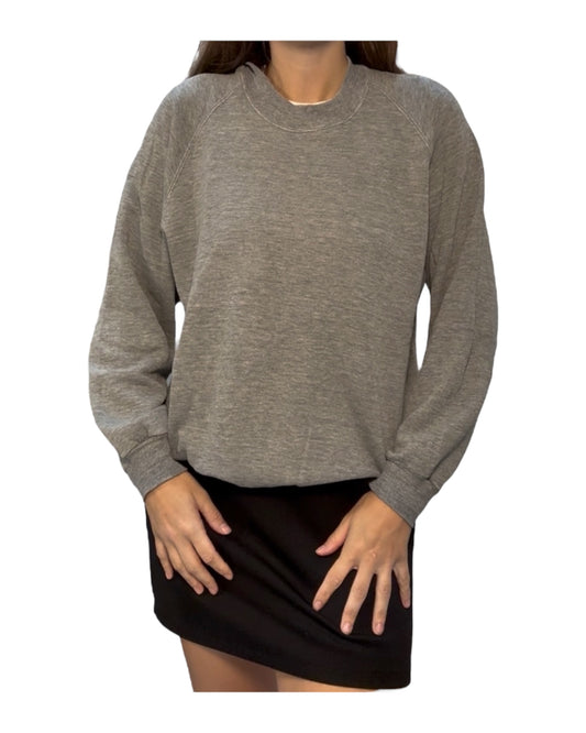 Vintage Classic Grey Crewneck Sweatshirt