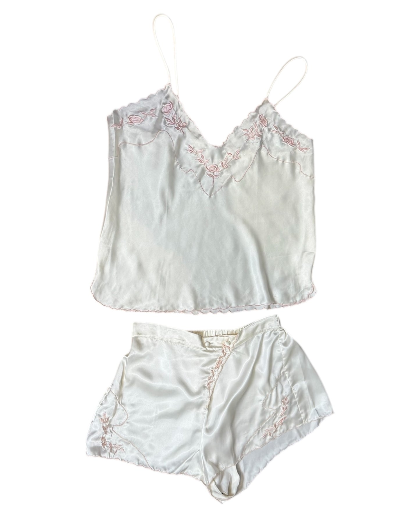 Vintage Silky Sleep Set