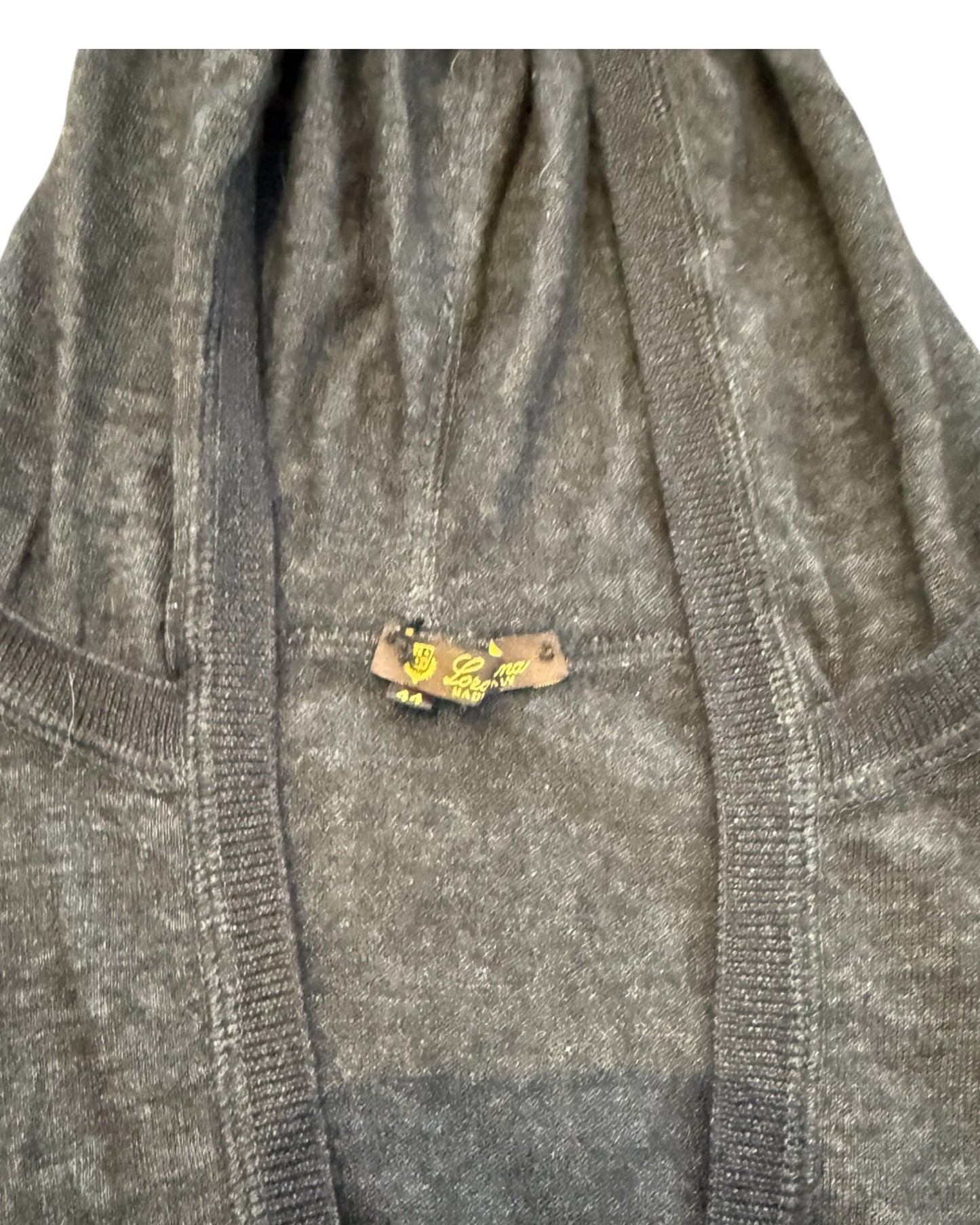 Pre-Loved Loro Piana Charcoal Grey Cashmere Hoodie