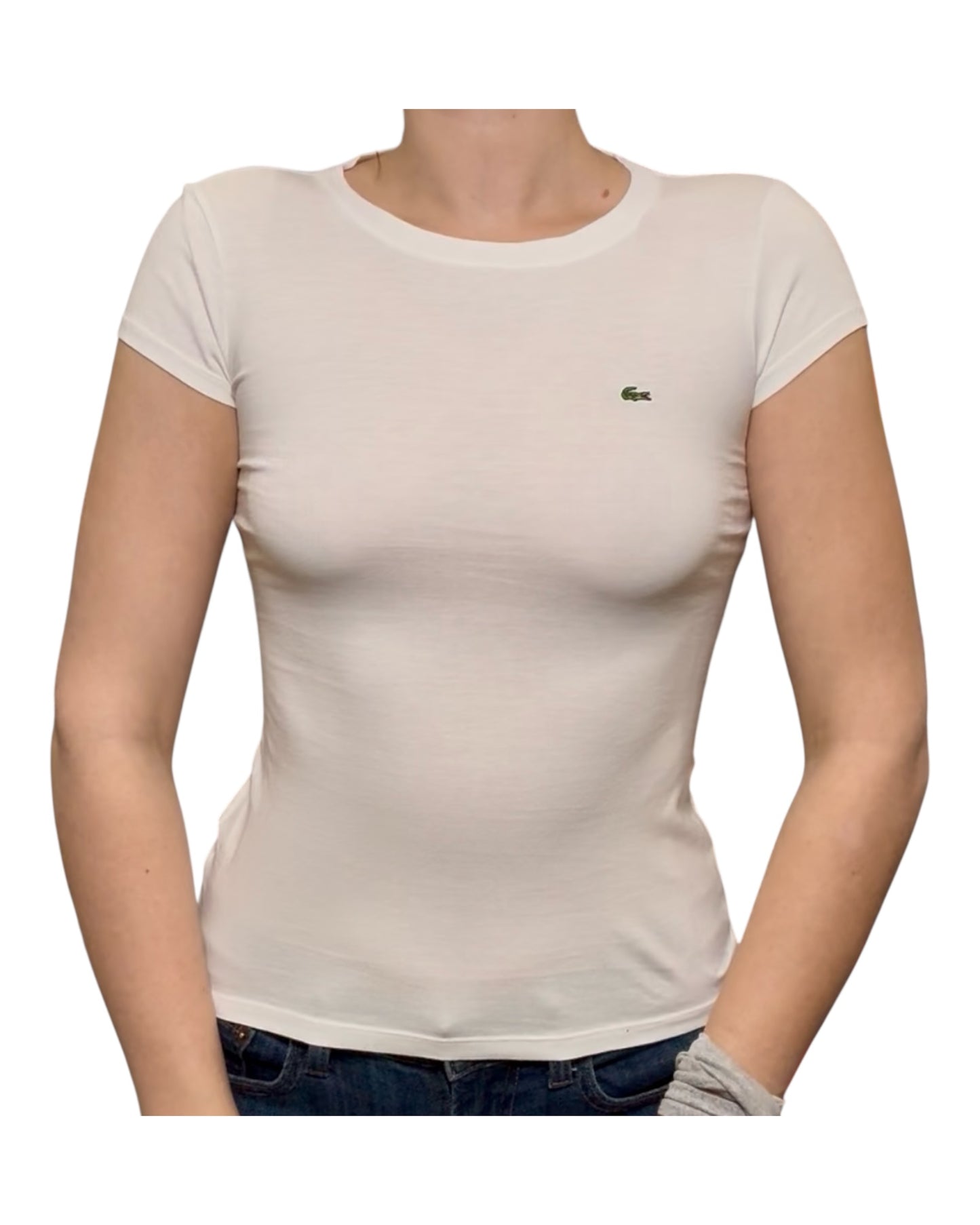 Vintage Lacoste White Tee