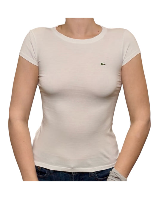 Vintage Lacoste White Tee