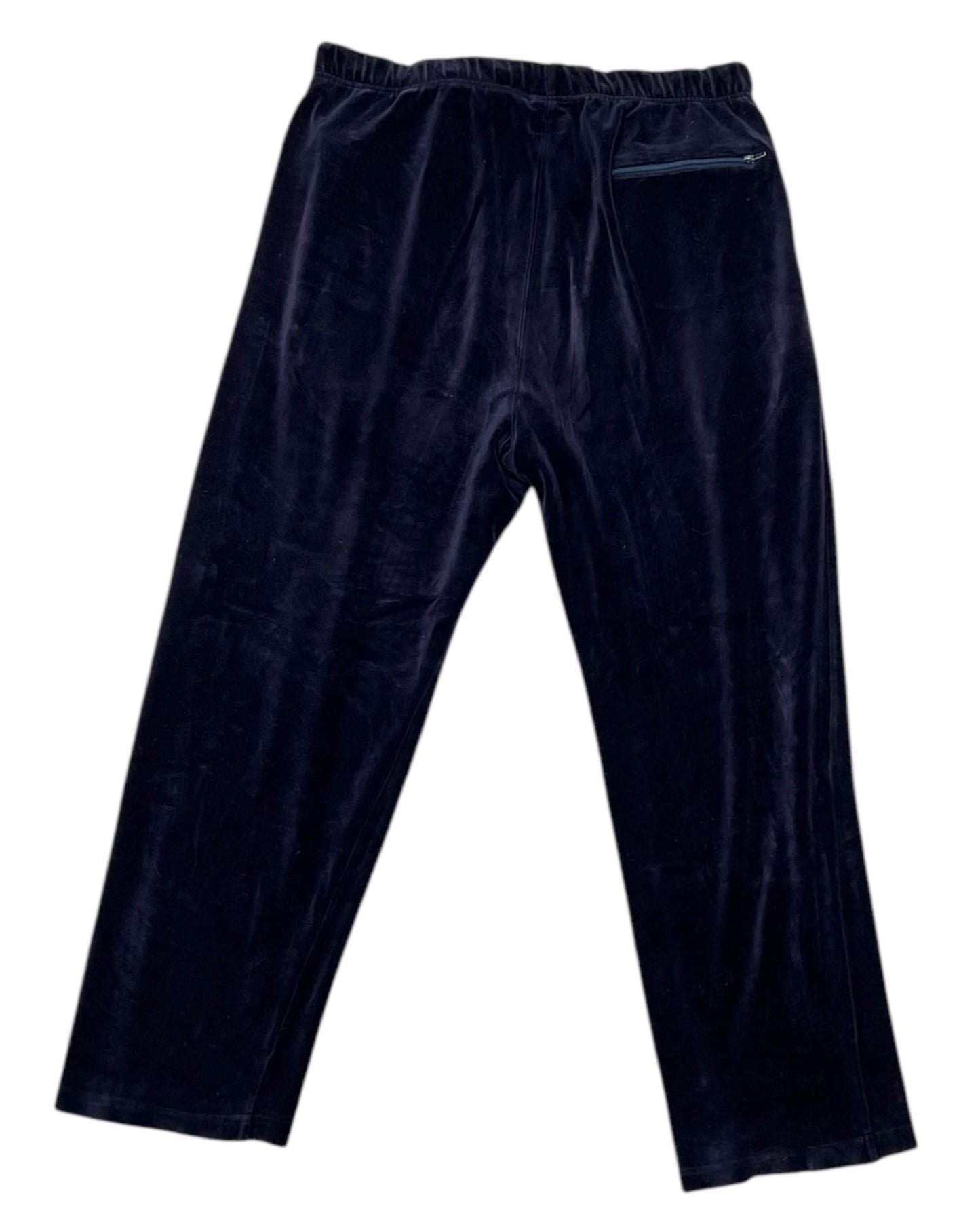 Vintage Supreme Black Velour Sweatpants