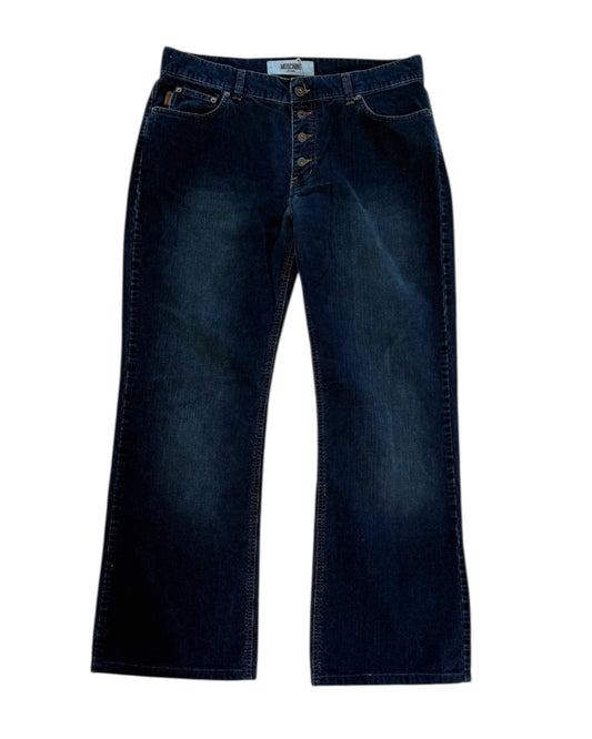 Vintage 2000s Moschino Wide Leg Jeans