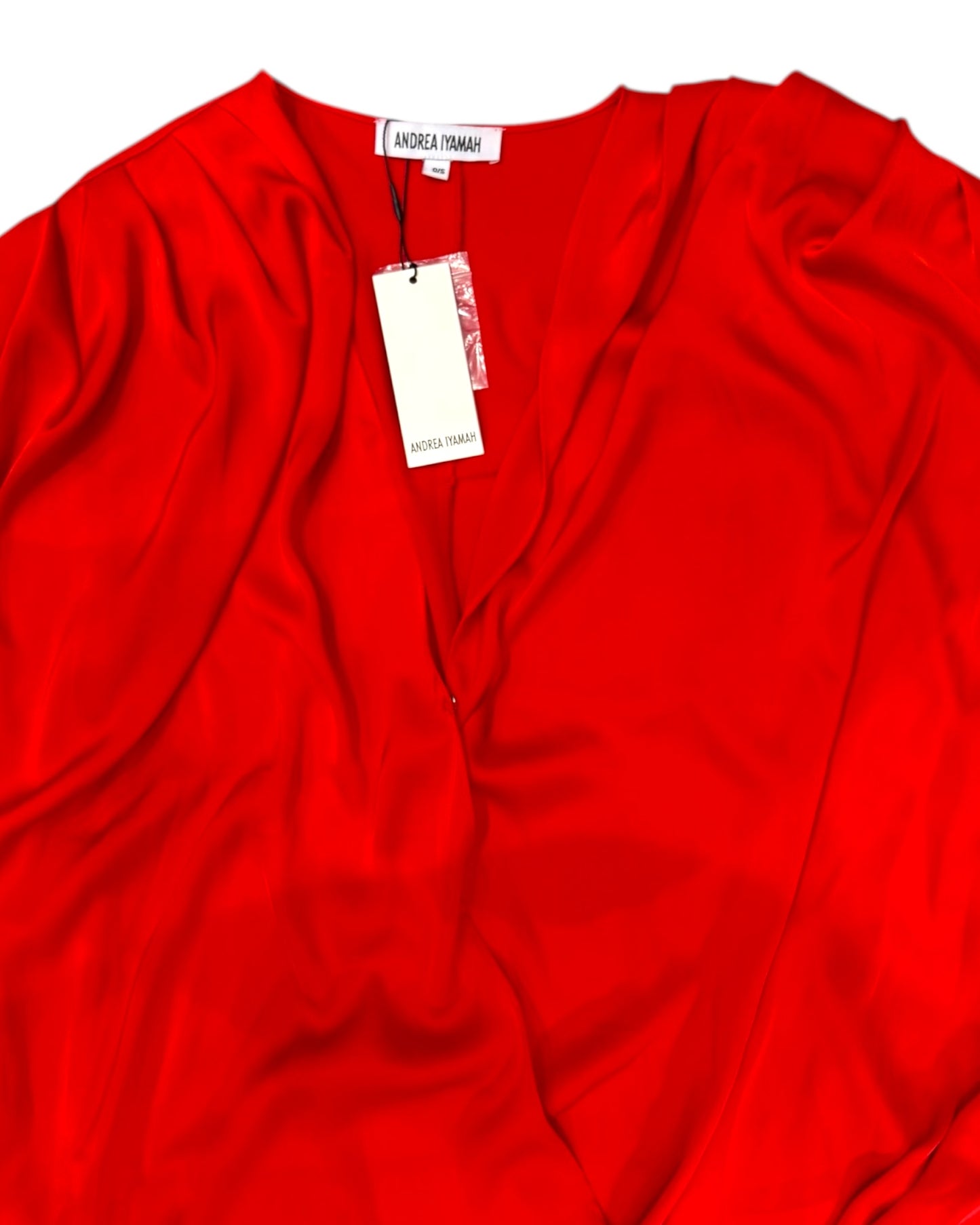 Pre-Loved Andrea Iyamah Red Kaftan Dress