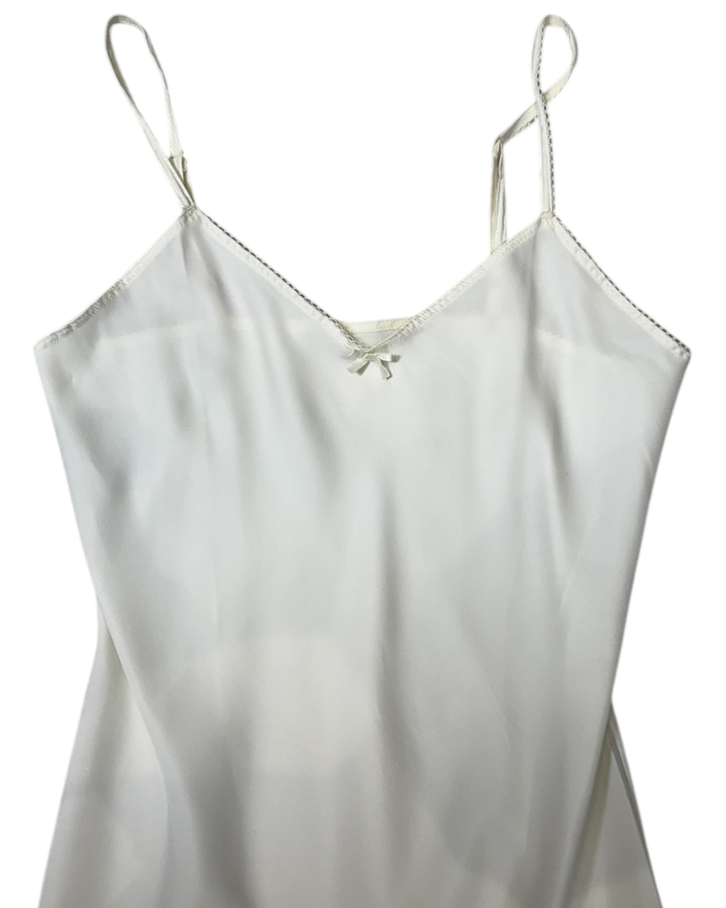 Vintage Ecru Slip Dress