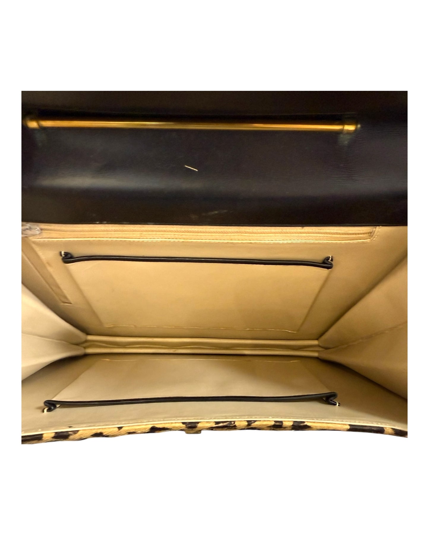 Vintage Animal Print Calfskin Bag