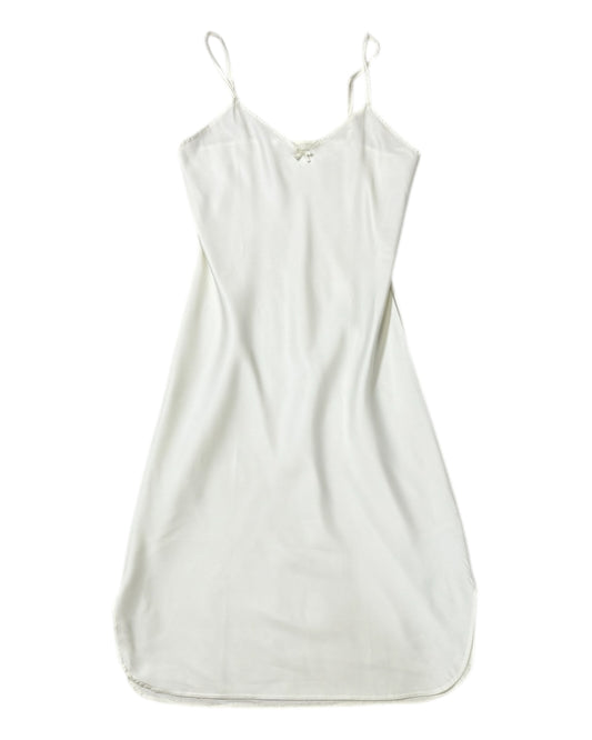 Vintage Ecru Slip Dress