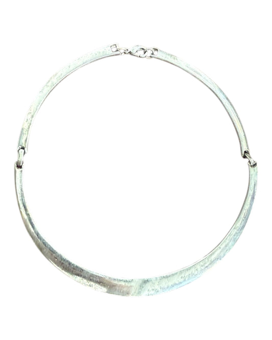 Vintage Silver Choker Necklace